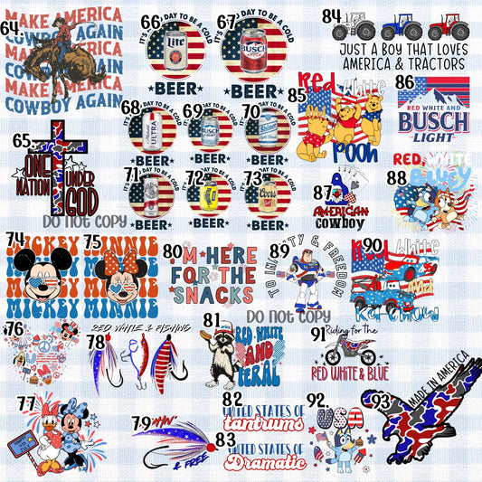 Red white and cute FOJ bundle - youth