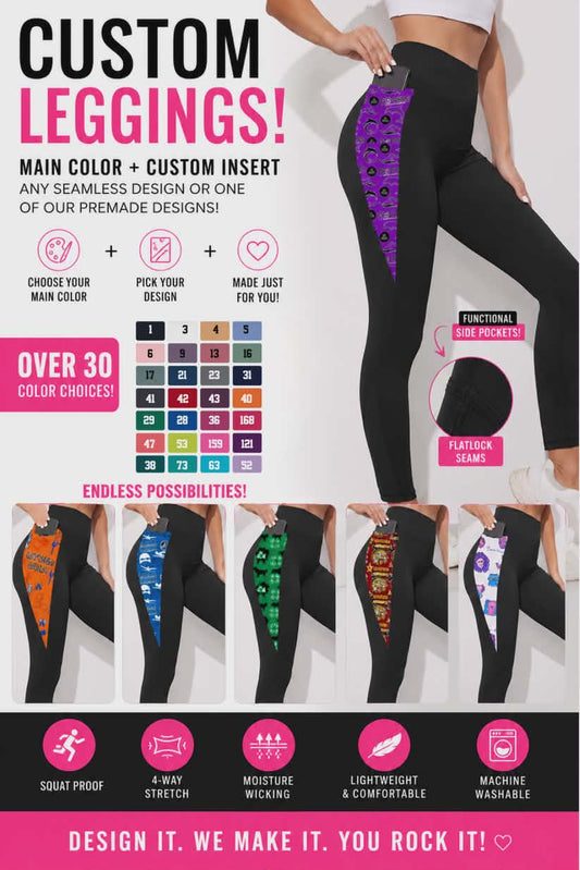 Custom Print Leggings