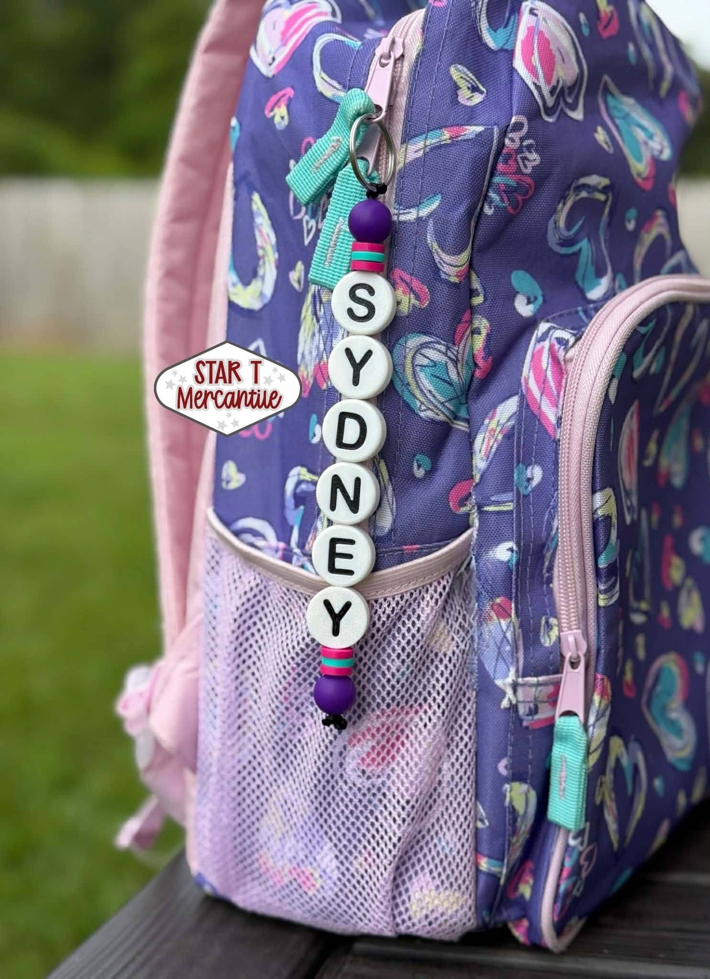 Jumbo Beaded Friendship Bag Tags