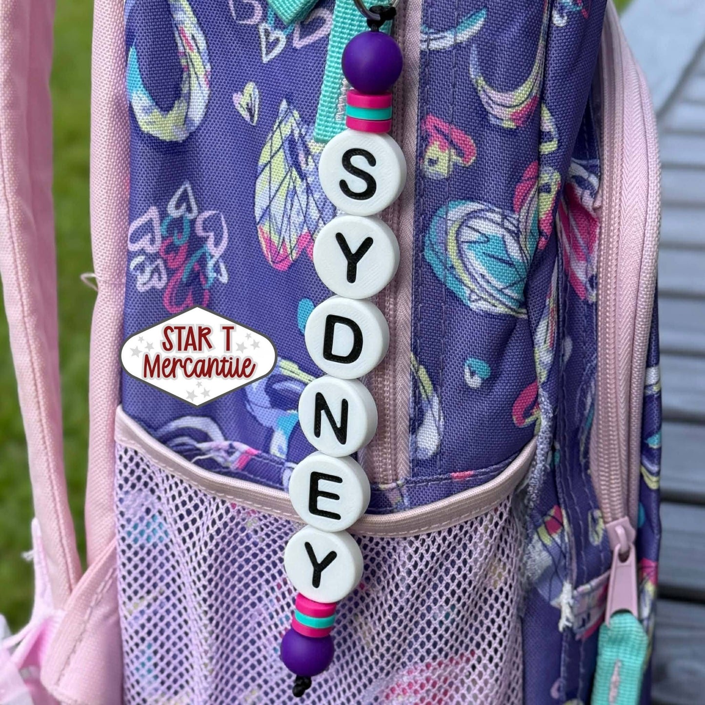 Jumbo Beaded Friendship Bag Tags