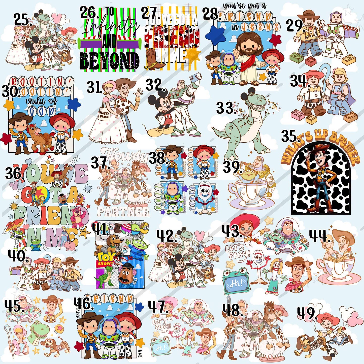 Toy Story Bundle - Adult