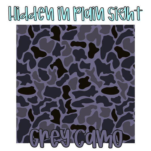 GREY CAMO | HIDDEN IN PLAIN SIGHT CUSTOM BAMBOO