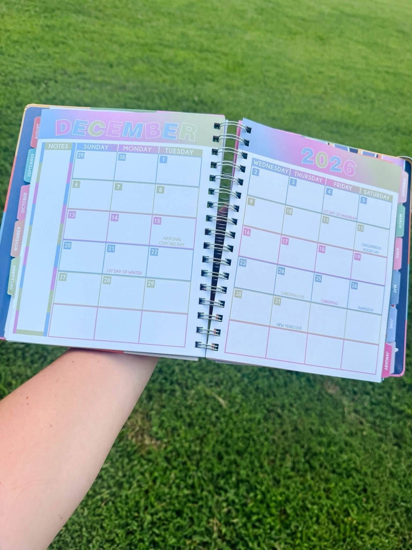 17-month planner