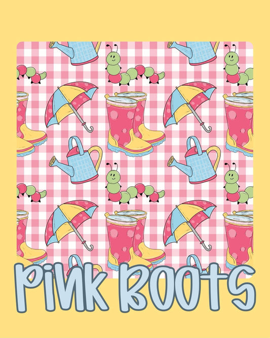 PINK BOOTS | HELLO SPRING