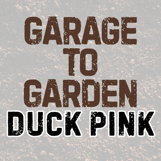 DUCK PINK | GARAGE TO GARDEN