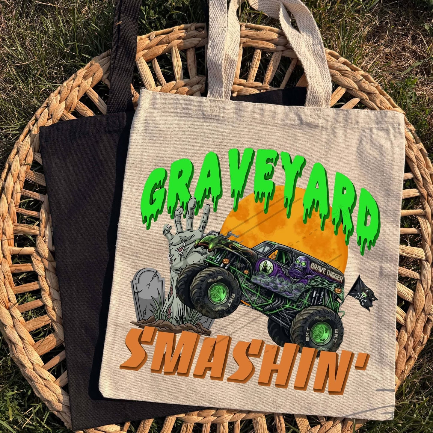 Grave Yard Smashing Tote Bag