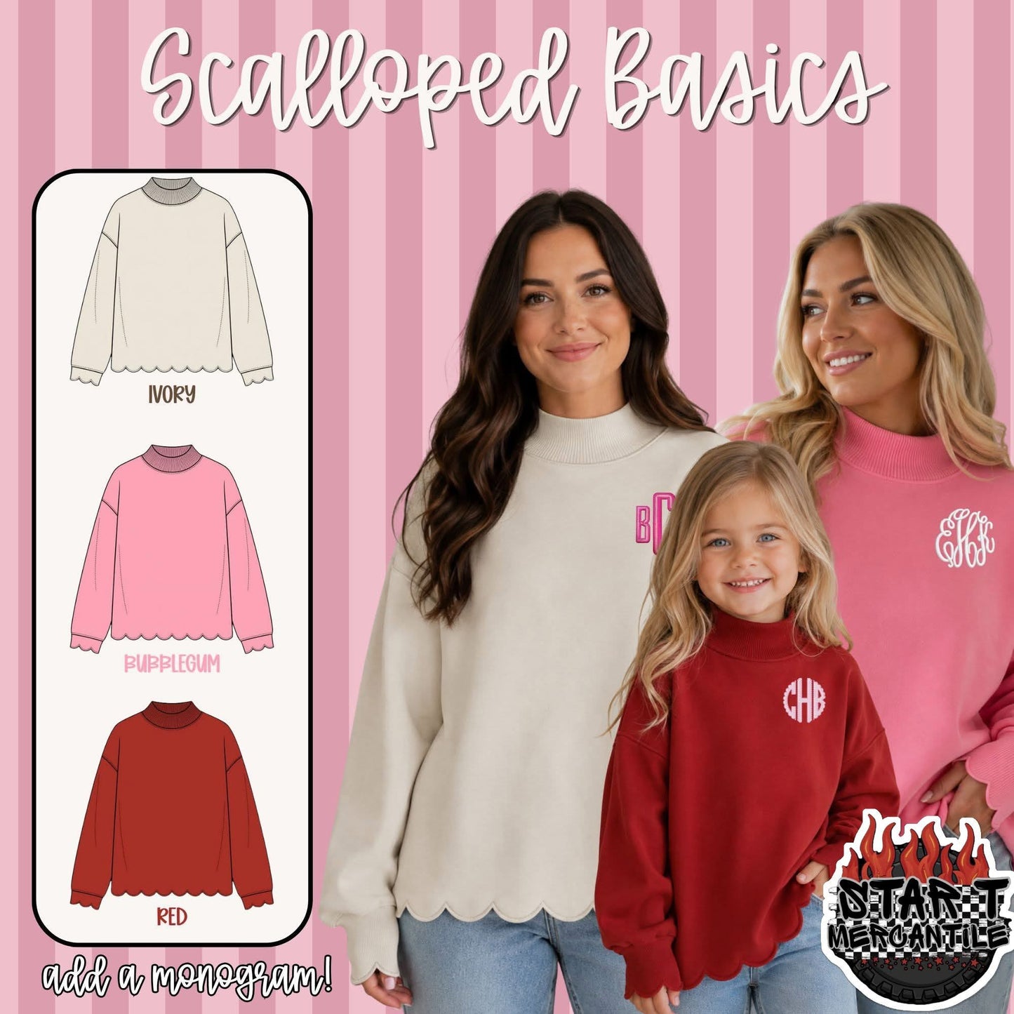 Scalloped Basics