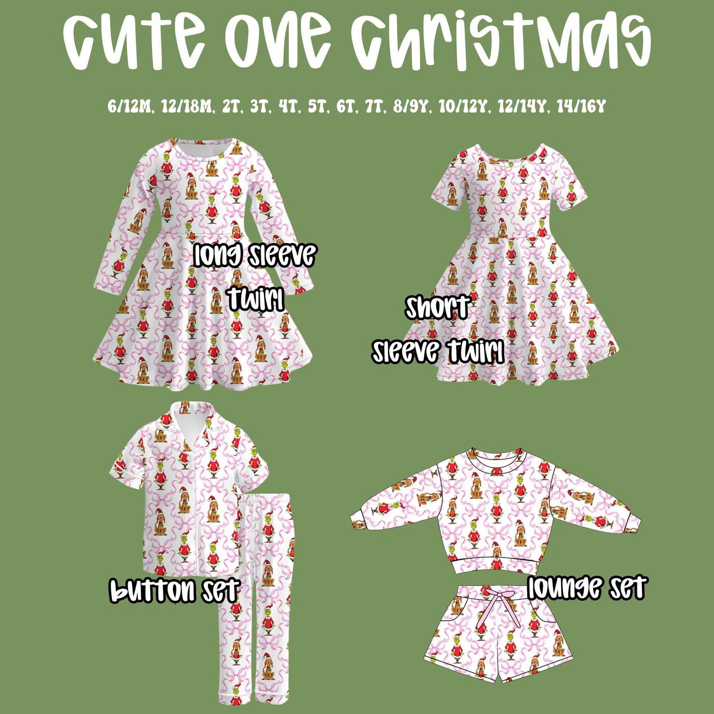 Cute one Christmas - twirl