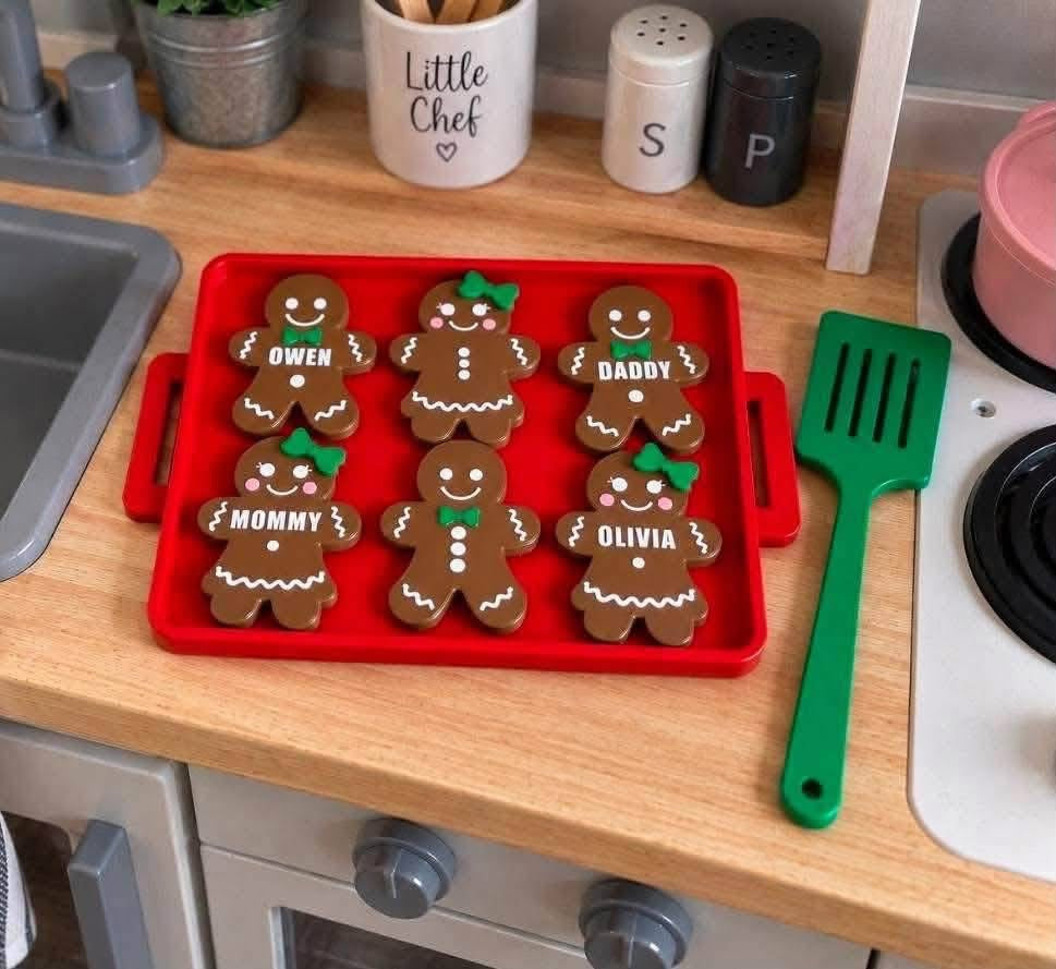 Gingerbread Family Play Set