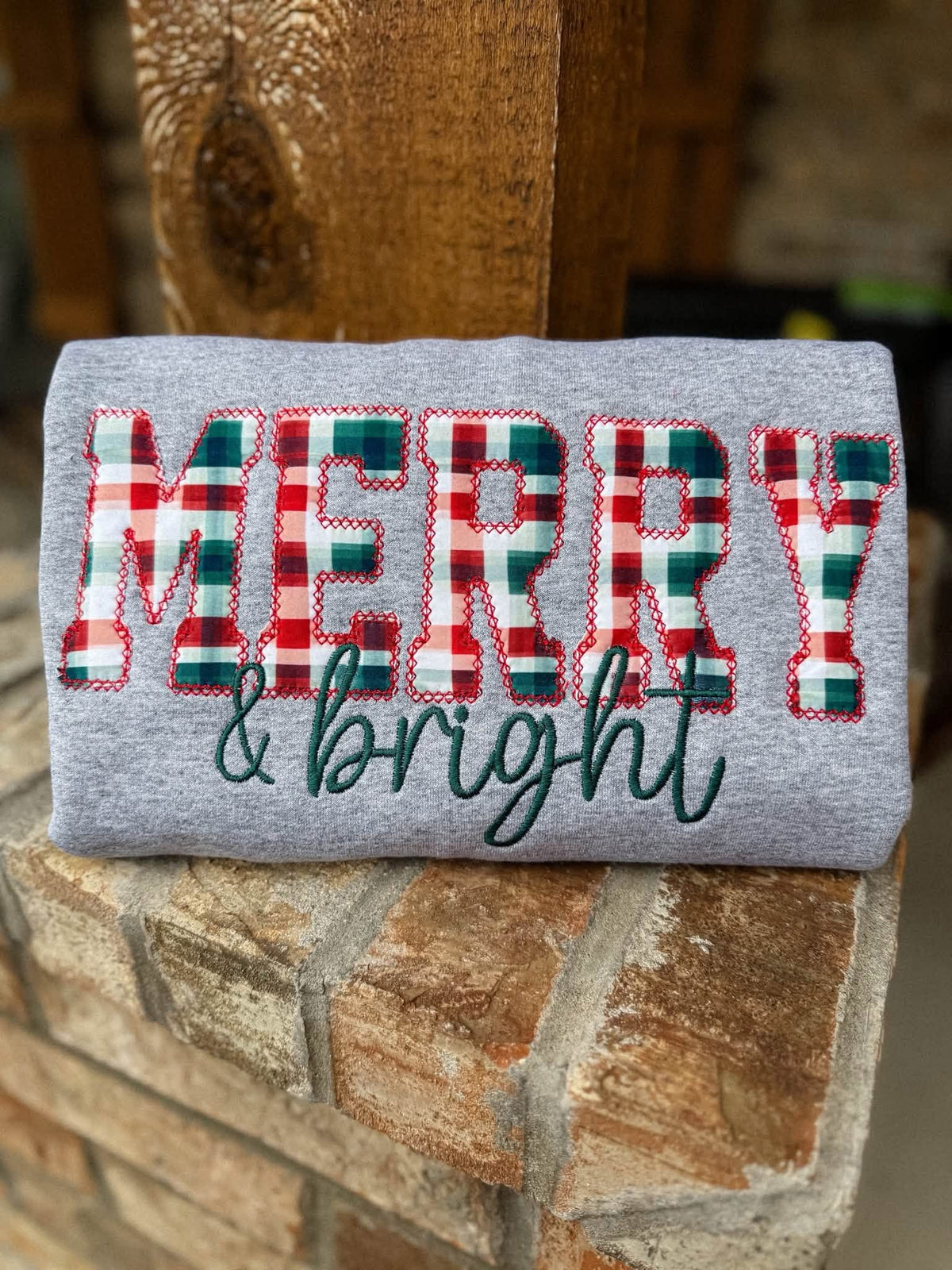 Merry and Bright- Embroidery