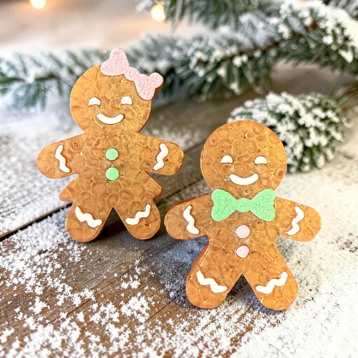 Gingerbread Vent Clips and Magnets