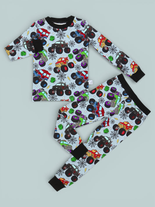 Mighty Wheelz 2p Long Sleeve Set