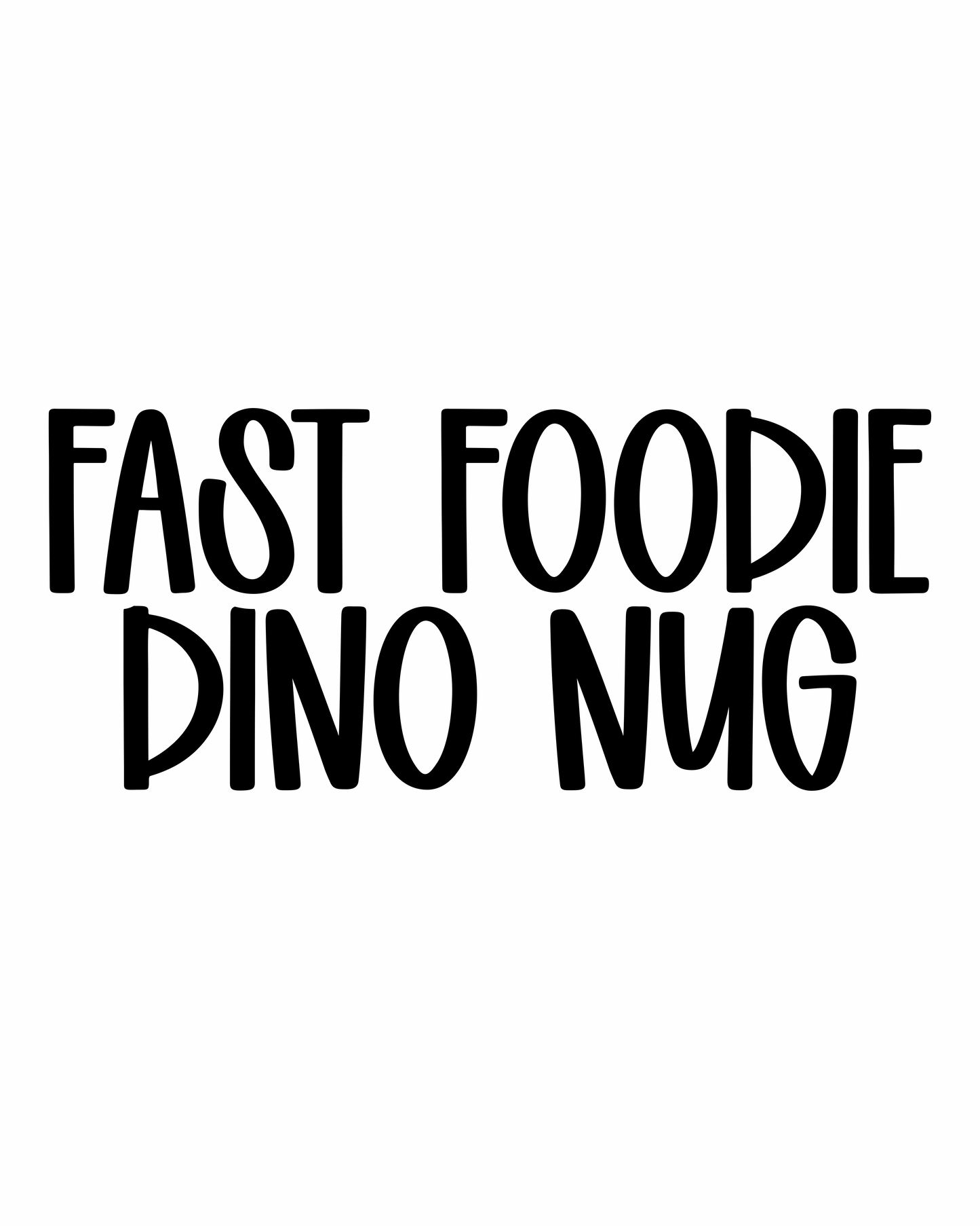 DINO NUG | FAST FOODIE RERUN
