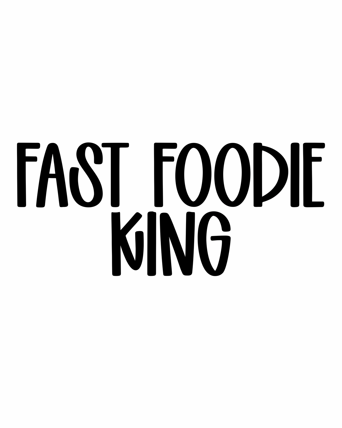 KING | FAST FOODIE RERUN