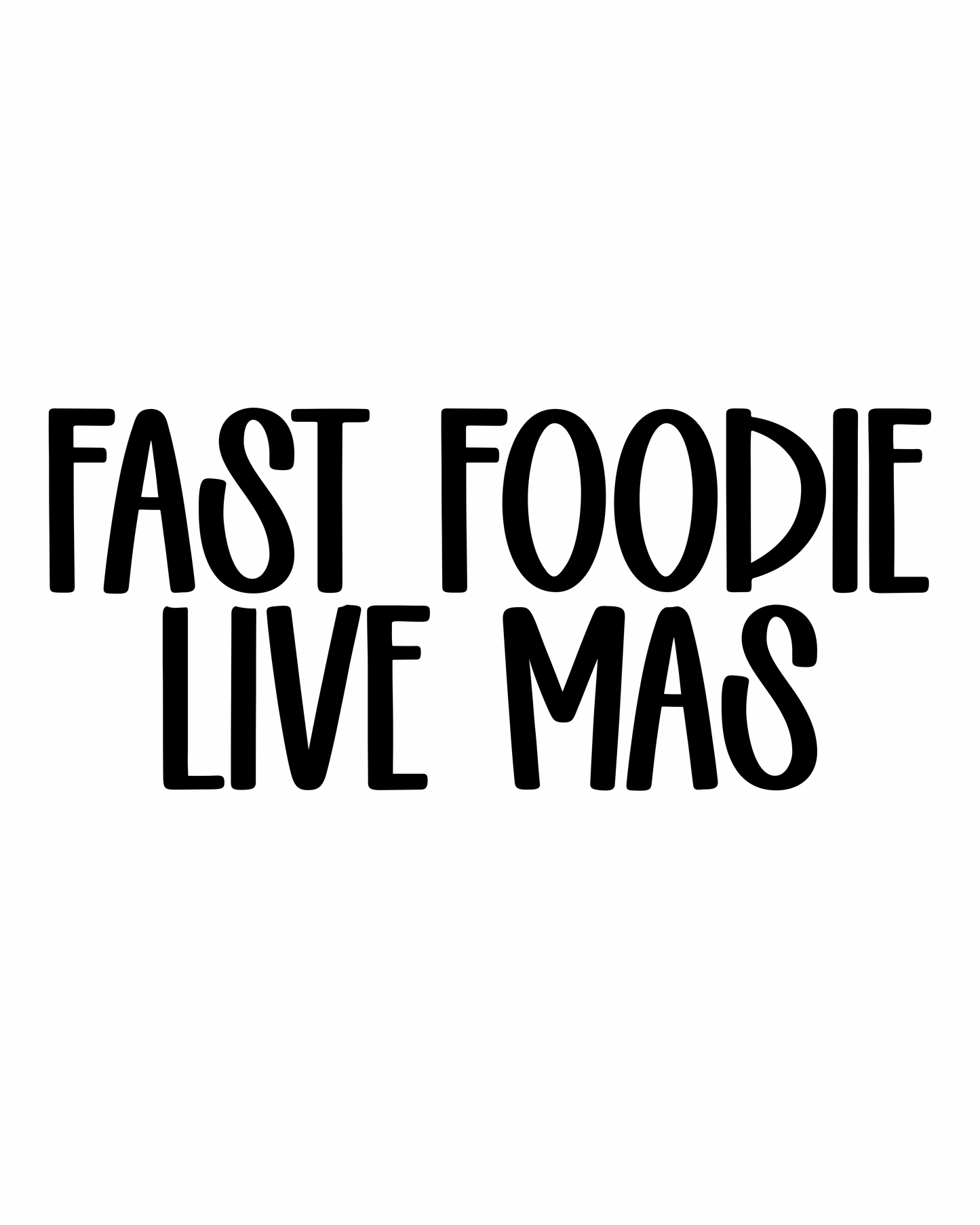 LIVE MAS | FAST FOODIE RERUN