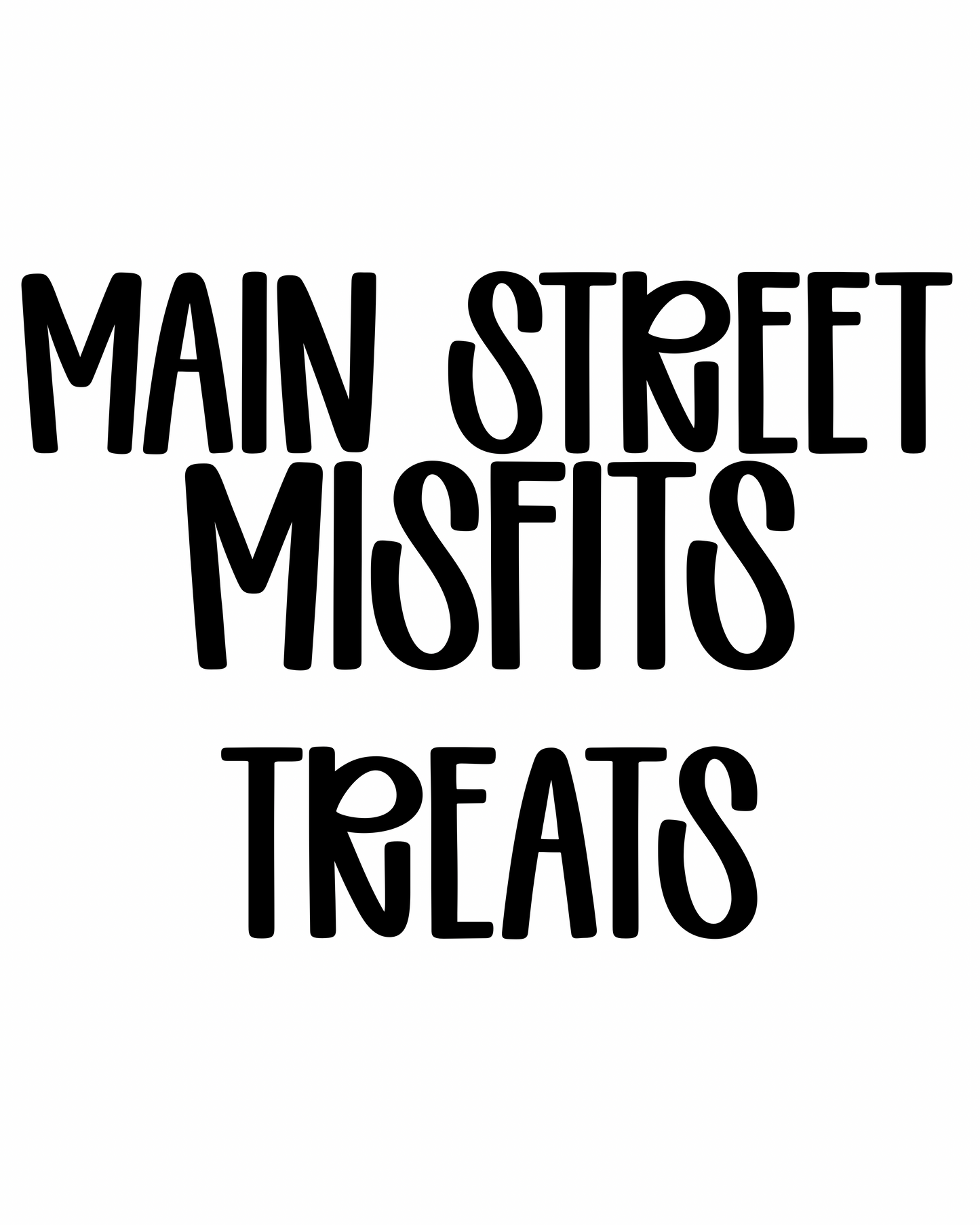 TREATS | MAIN STREET MISFITS