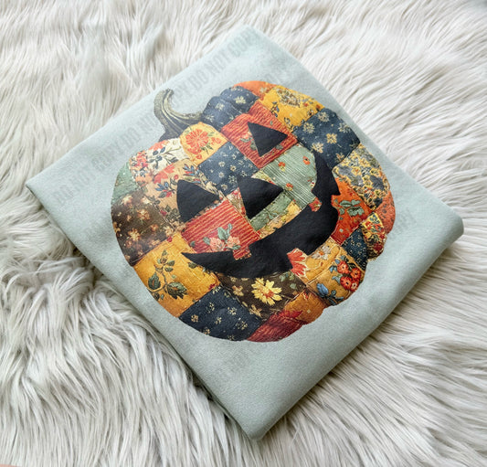 Pumpkin Faux (Fake) Applique - WS