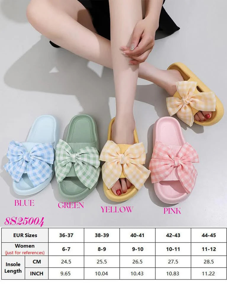 Gingham Check Sandals