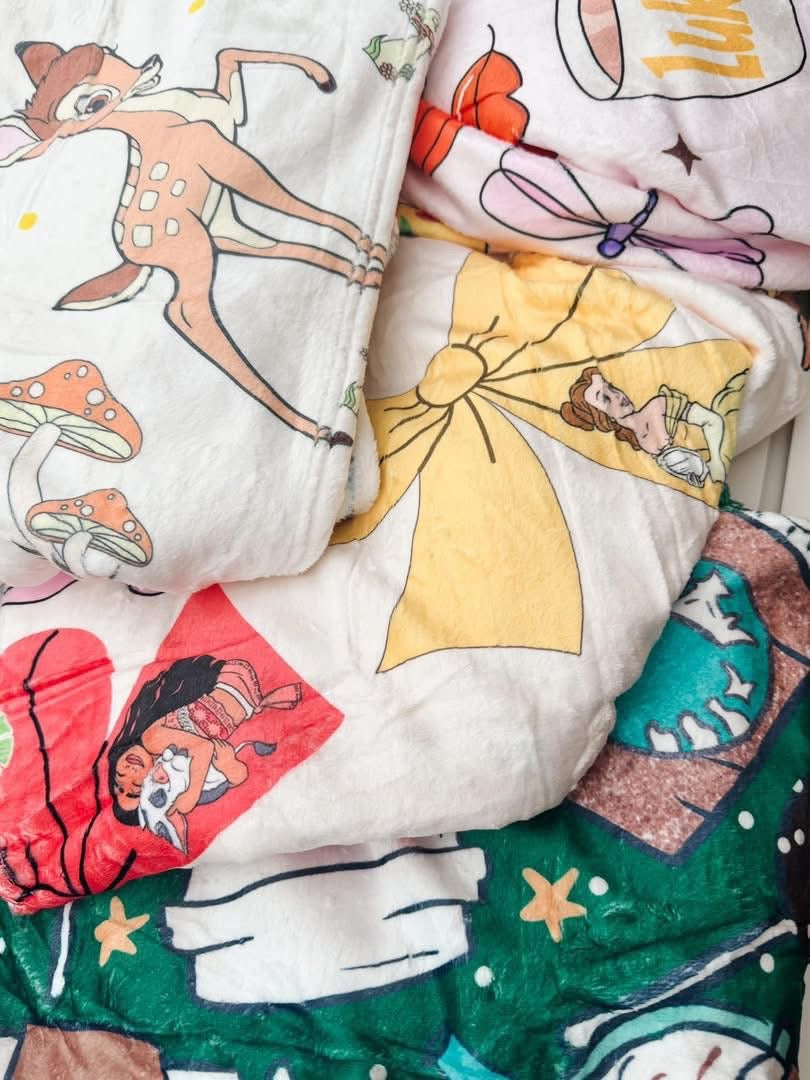 Custom Plush Blankets