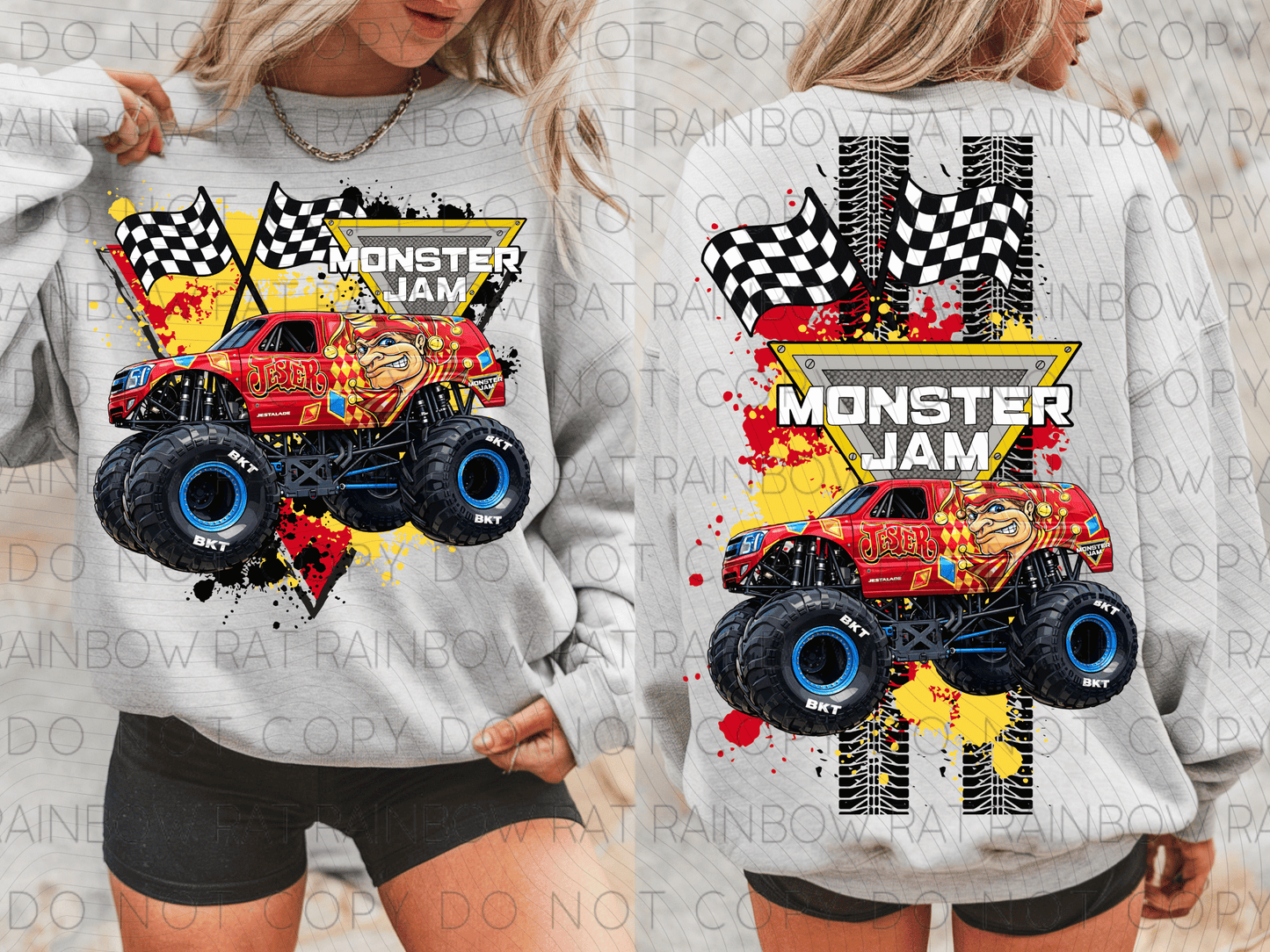OVERSIDED Monster Jam- Adults