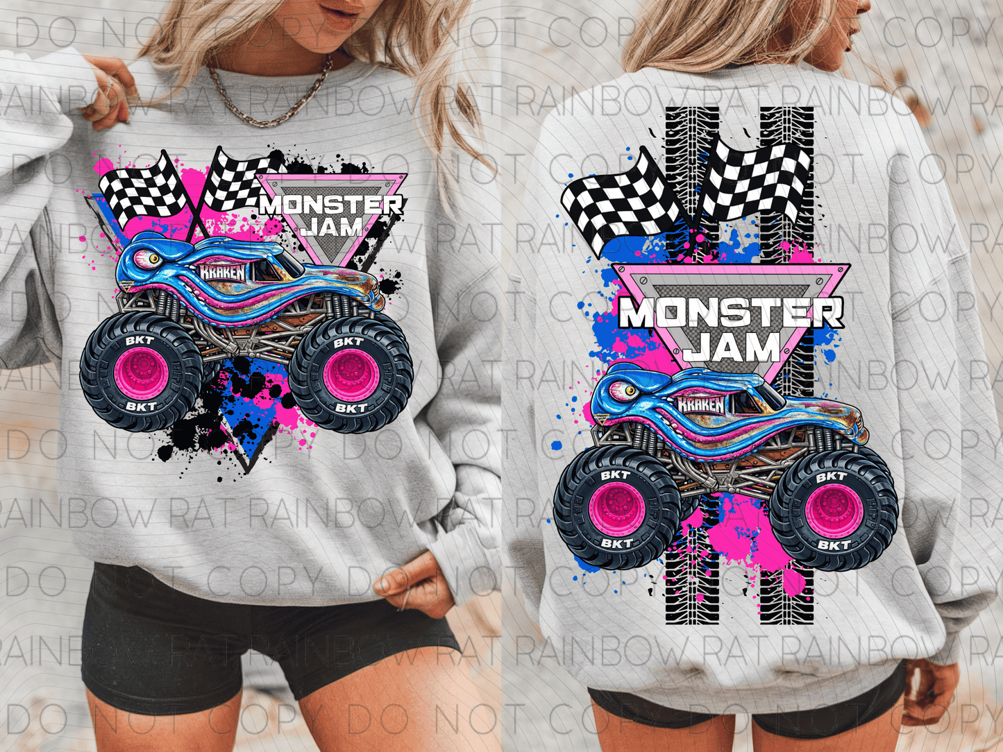 OVERSIDED Monster Jam- Adults
