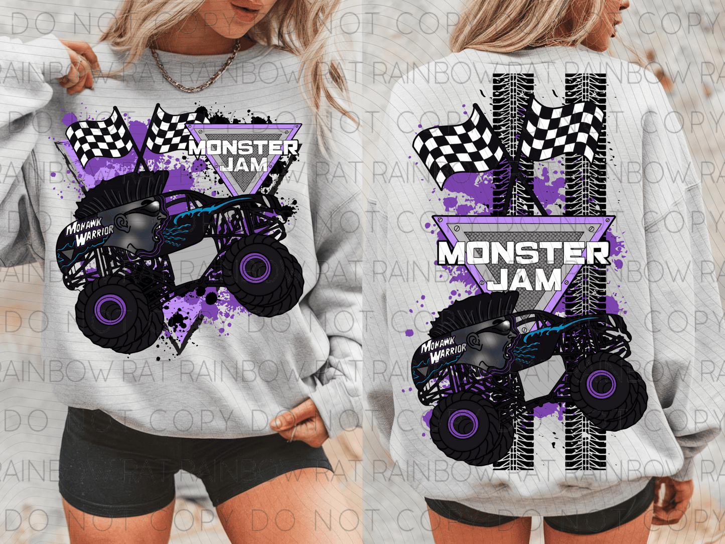 OVERSIDED Monster Jam- Adults