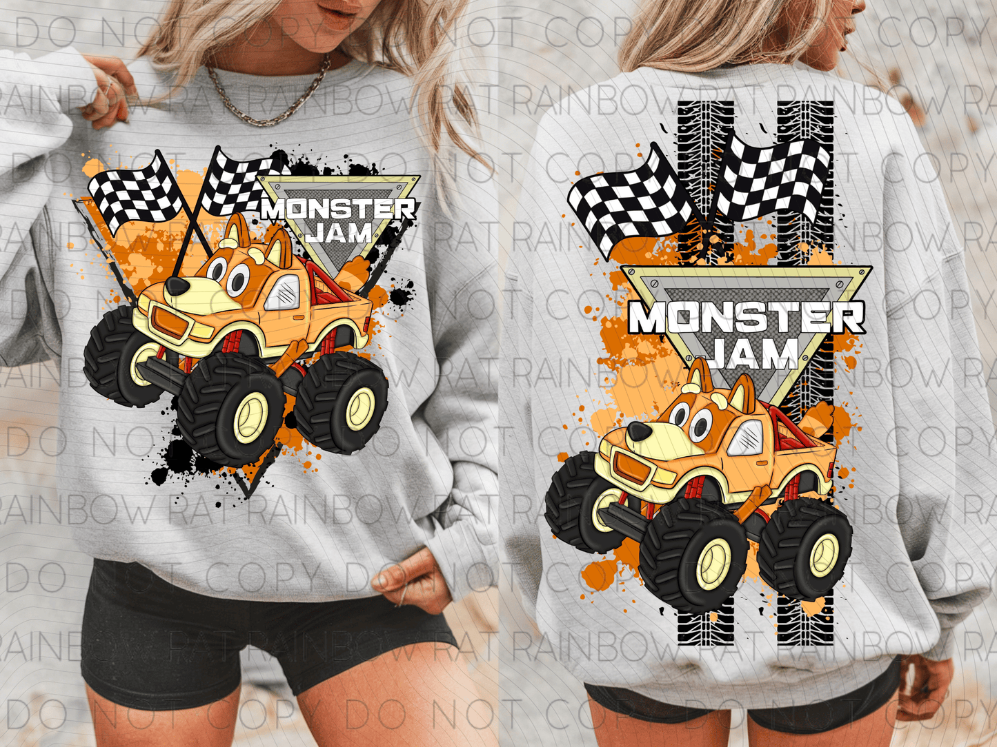 OVERSIDED Monster Jam- Adults