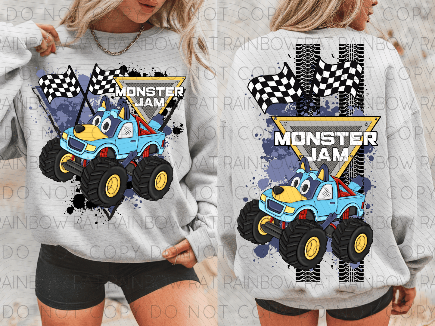 OVERSIDED Monster Jam- Adults