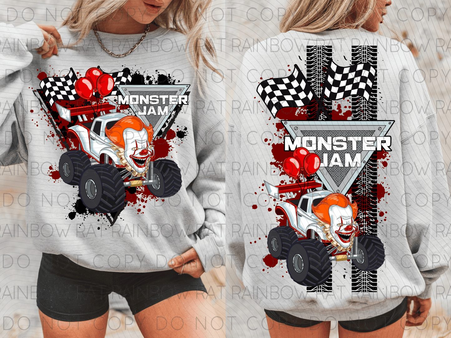 OVERSIDED Monster Jam- Adults