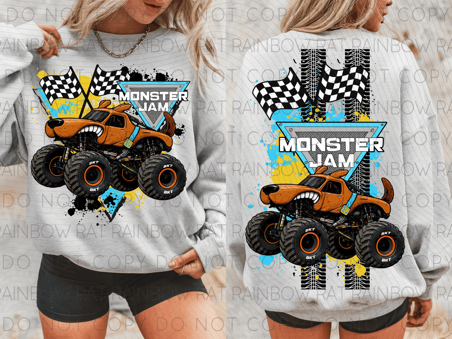 OVERSIDED Monster Jam- Adults