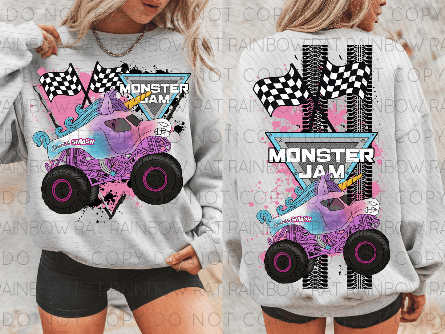 OVERSIDED Monster Jam- Adults