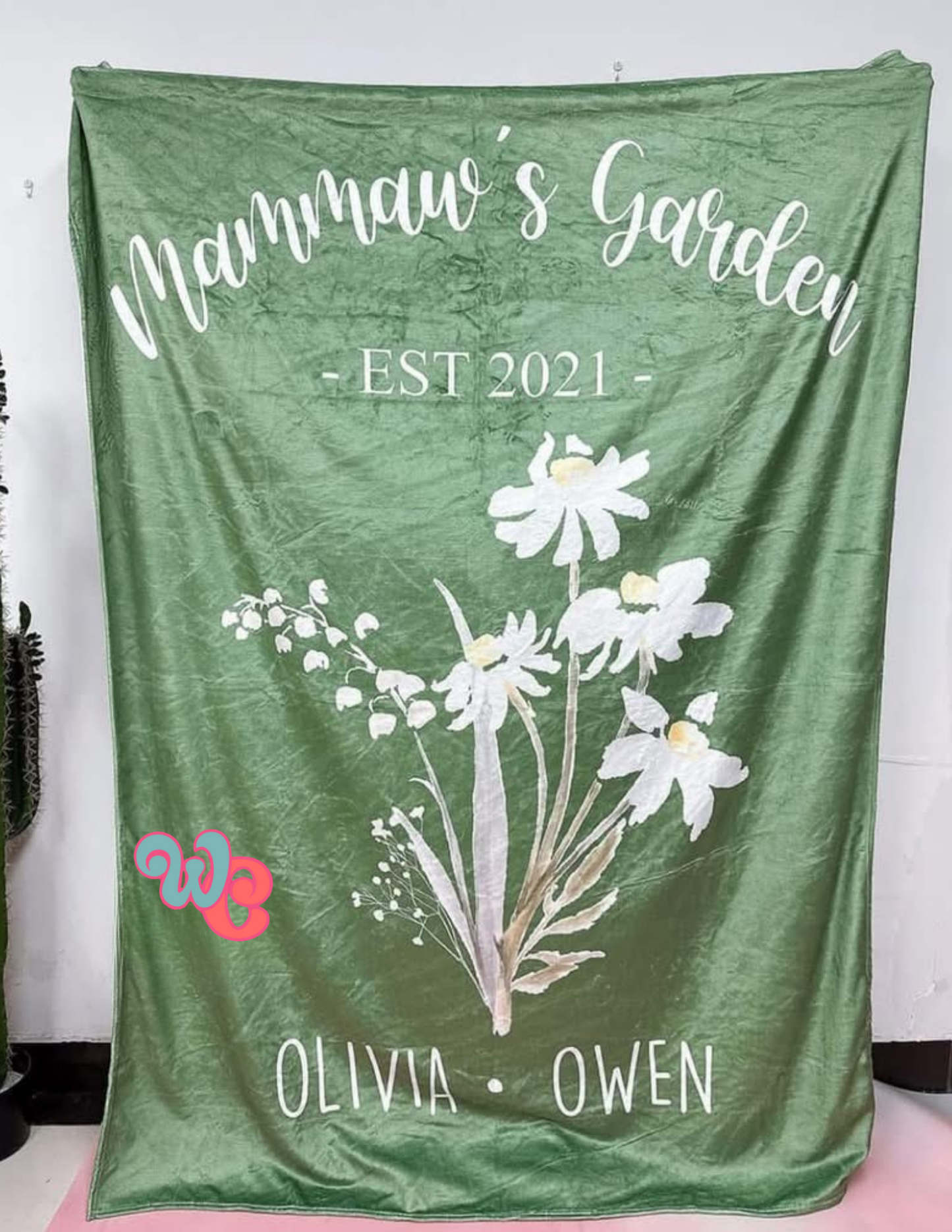 Garden Plush Blankets