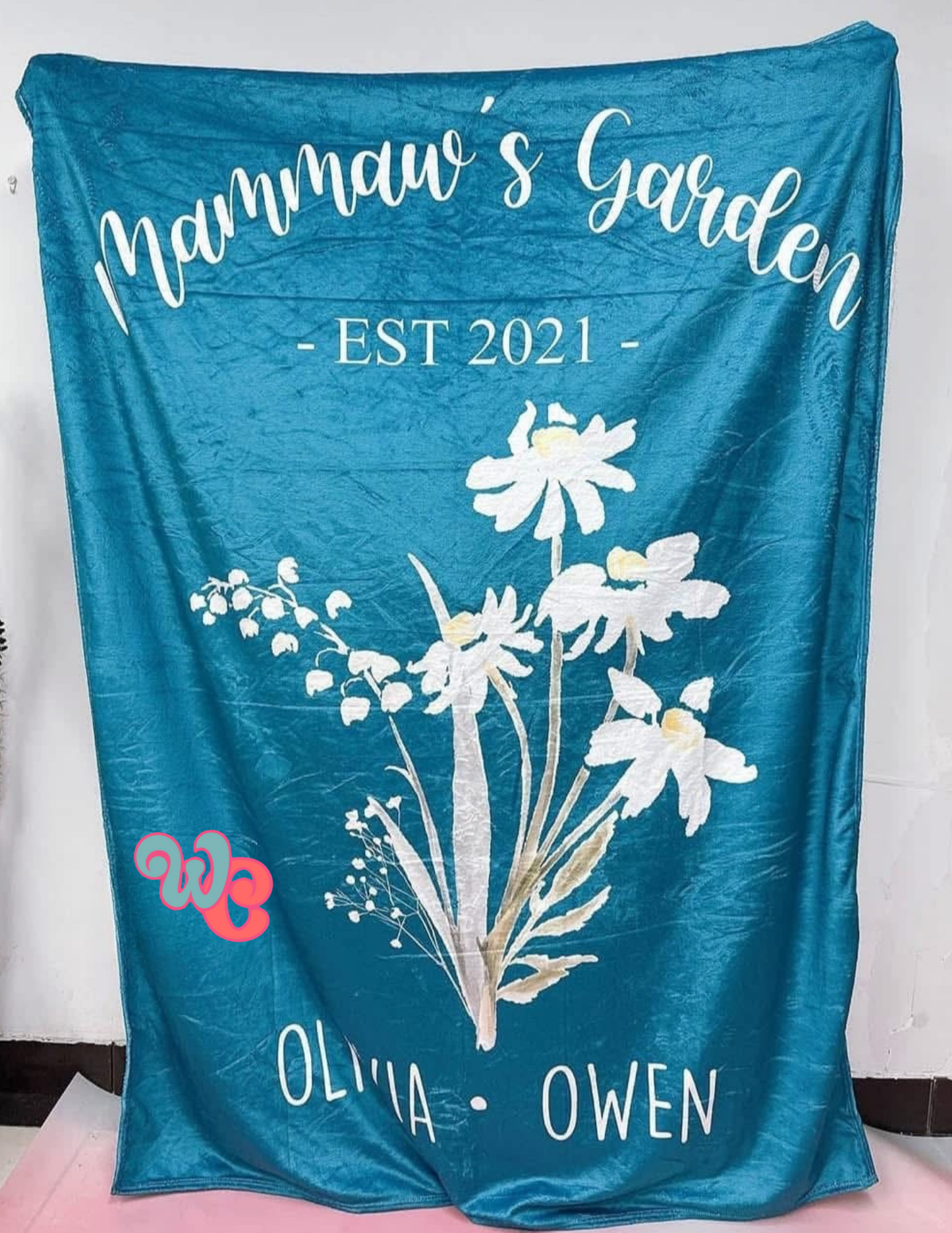 Garden Plush Blankets