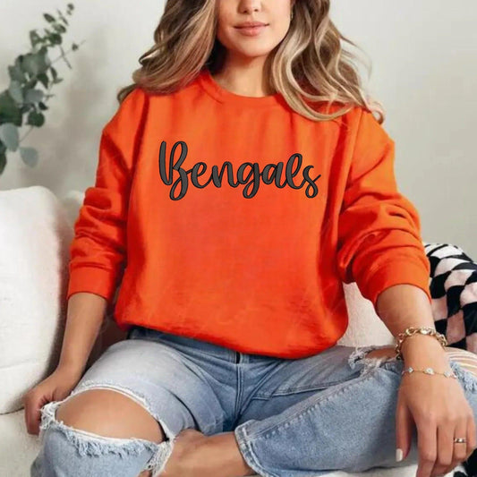 Bengals 3D Puff Embroidered Shirt