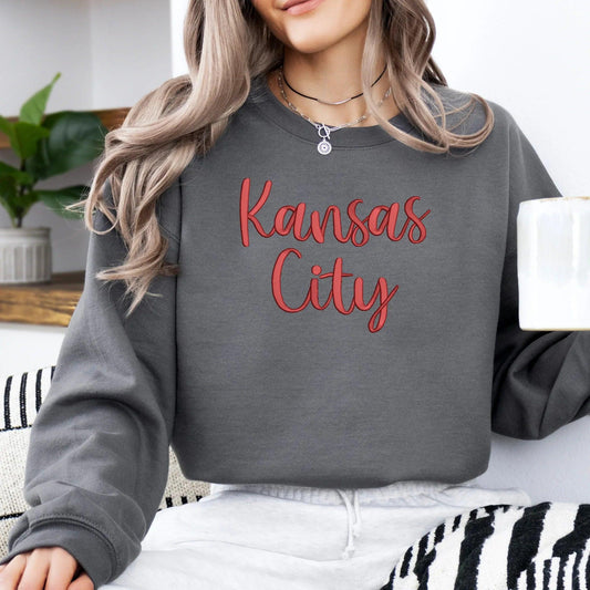 Kansas City 3D Puff Embroidered Shirt
