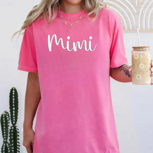 Mimi 3D Puff Embroidered Shirt