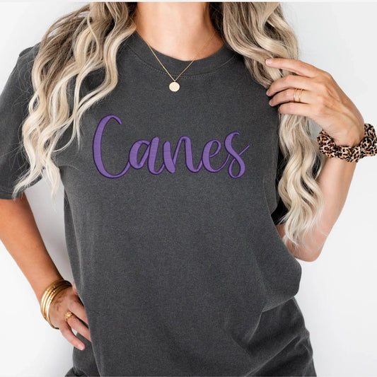 Canes 3D Puff Embroidered Shirt