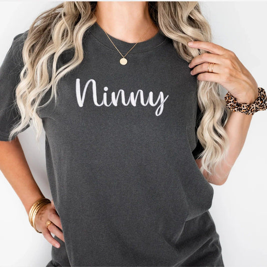 Ninny 3D Puff Embroidered Shirt