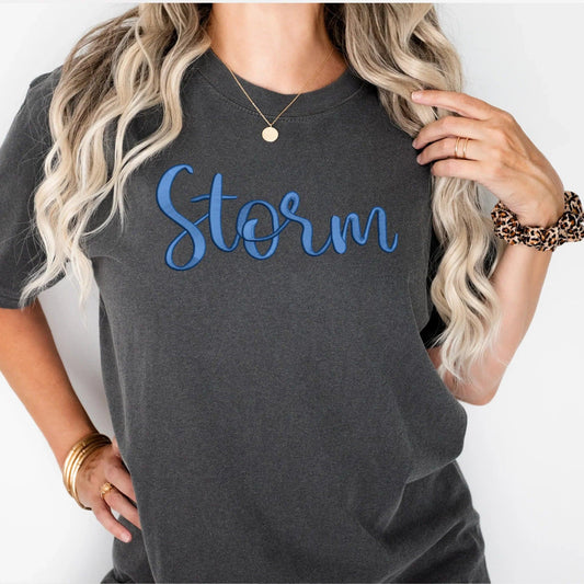 Storm 3D Puff Embroidered Shirt
