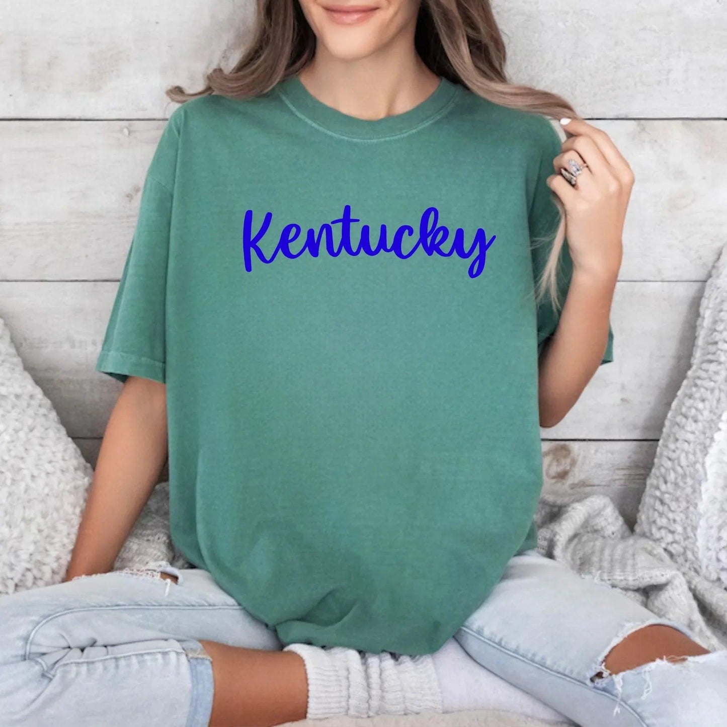 Kentucky 3D Puff Embroidered Shirt