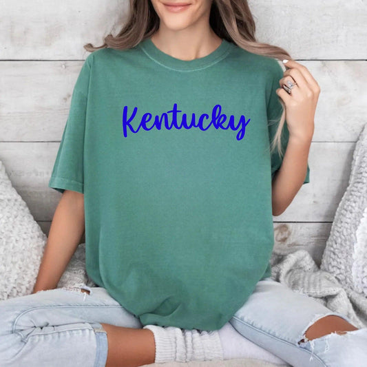 Kentucky 3D Puff Embroidered Shirt