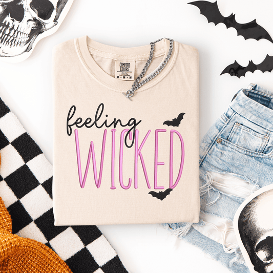 Feeling Wicked Embroidered Shirt