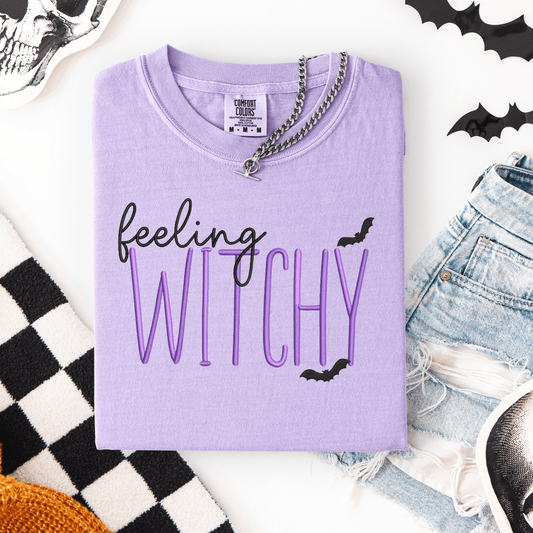 Feeling Witchy Embroidered Shirt
