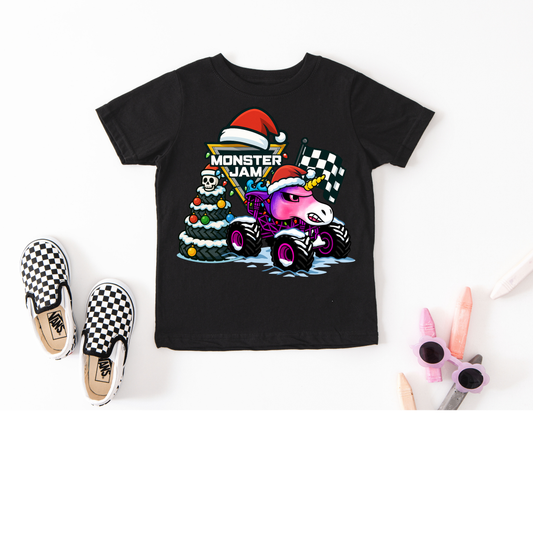 Monster Jam Madness- Adults SPARKLE SMASH TEE