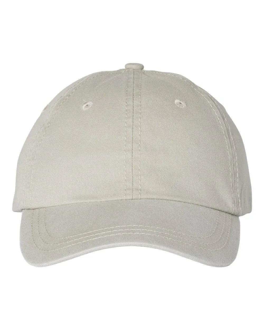 Embroidered Monogram Pigment-Dyed Twill Hat | Quick Ship