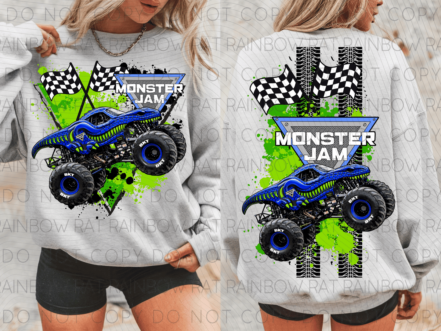 OVERSIDED Monster Jam- Adults