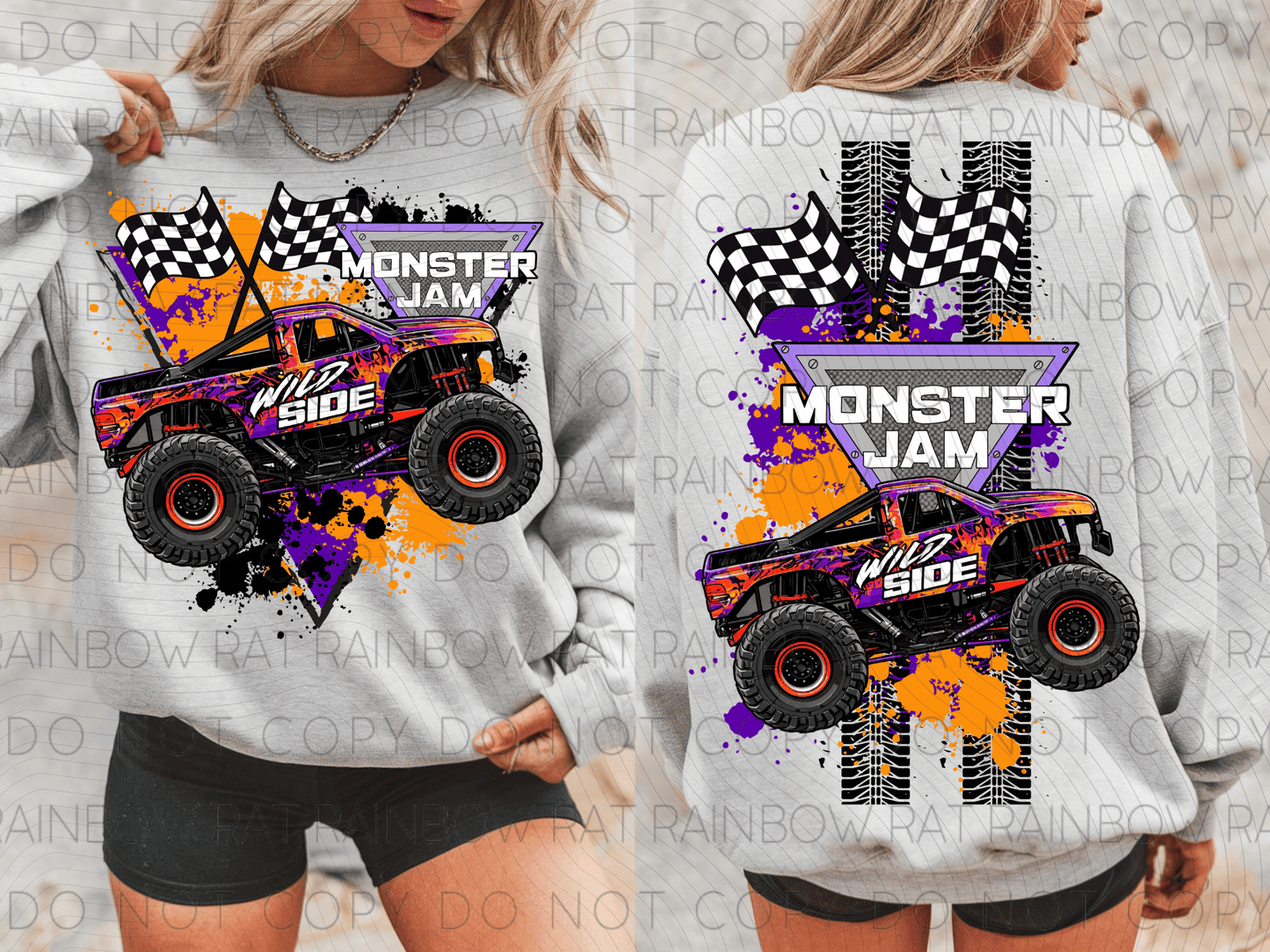 OVERSIDED Monster Jam- Adults