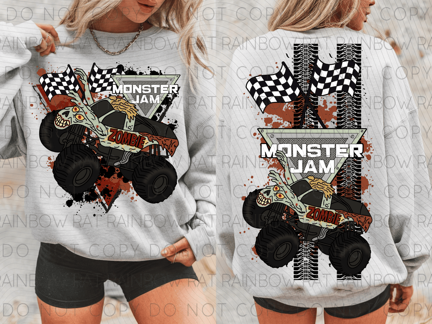 OVERSIDED Monster Jam- Adults