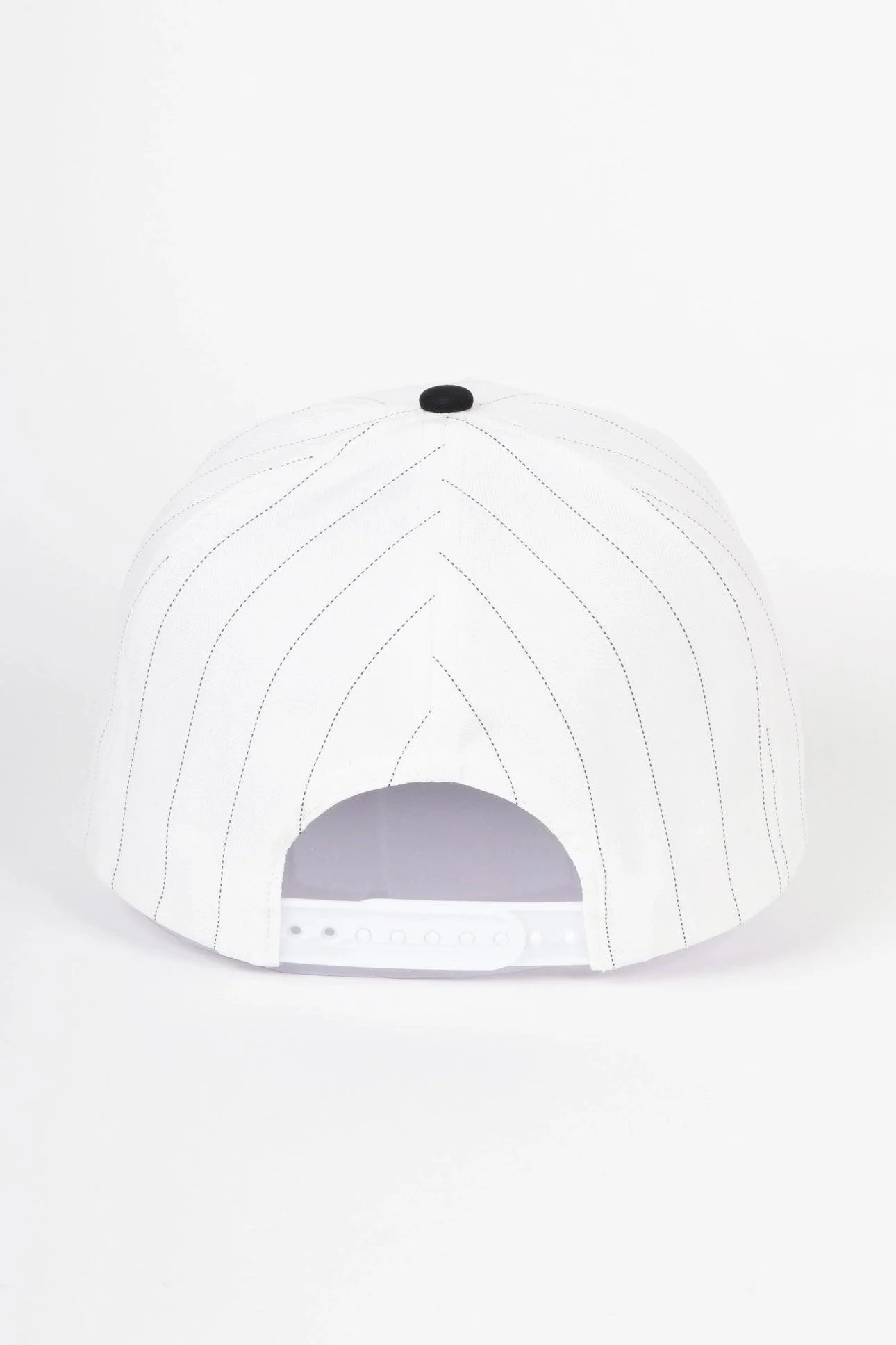 Collegiate Letter or Number Glitter HTV or Fabric Applique Embroidered Adjustable Baseball Pinstripe Trucker Hat