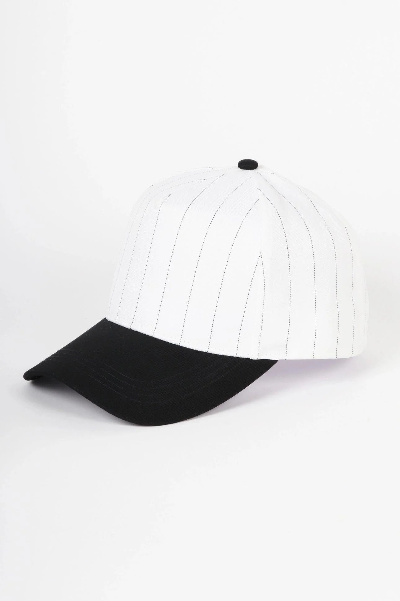 Custom Embroidered Baseball Pinstripe Trucker Hat | Personalized Text Snapback Hat